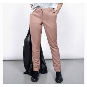 NEW Wildfang The Empower Trouser in Rose Brown Size 12 Casual Dress Pants NWT
